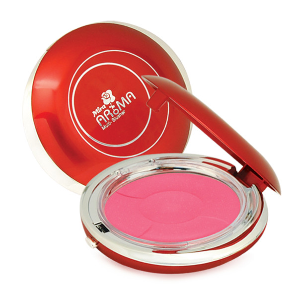 Phấn má hồng Mira Aroma Multi Blusher Hàn Quốc 13g No.41# đỏ hồng tặng kèm móc khoá