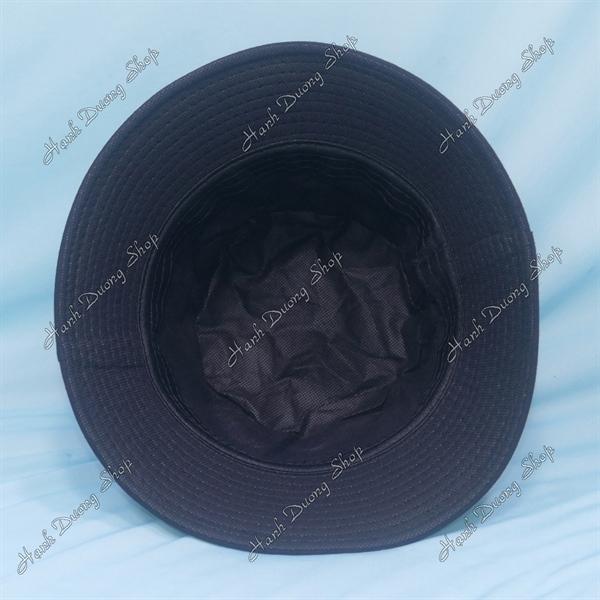 Nón bucket mũ tai bèo Parental Advisor vòng đầu 57-58cm, vành rộng 6cm - Đen
