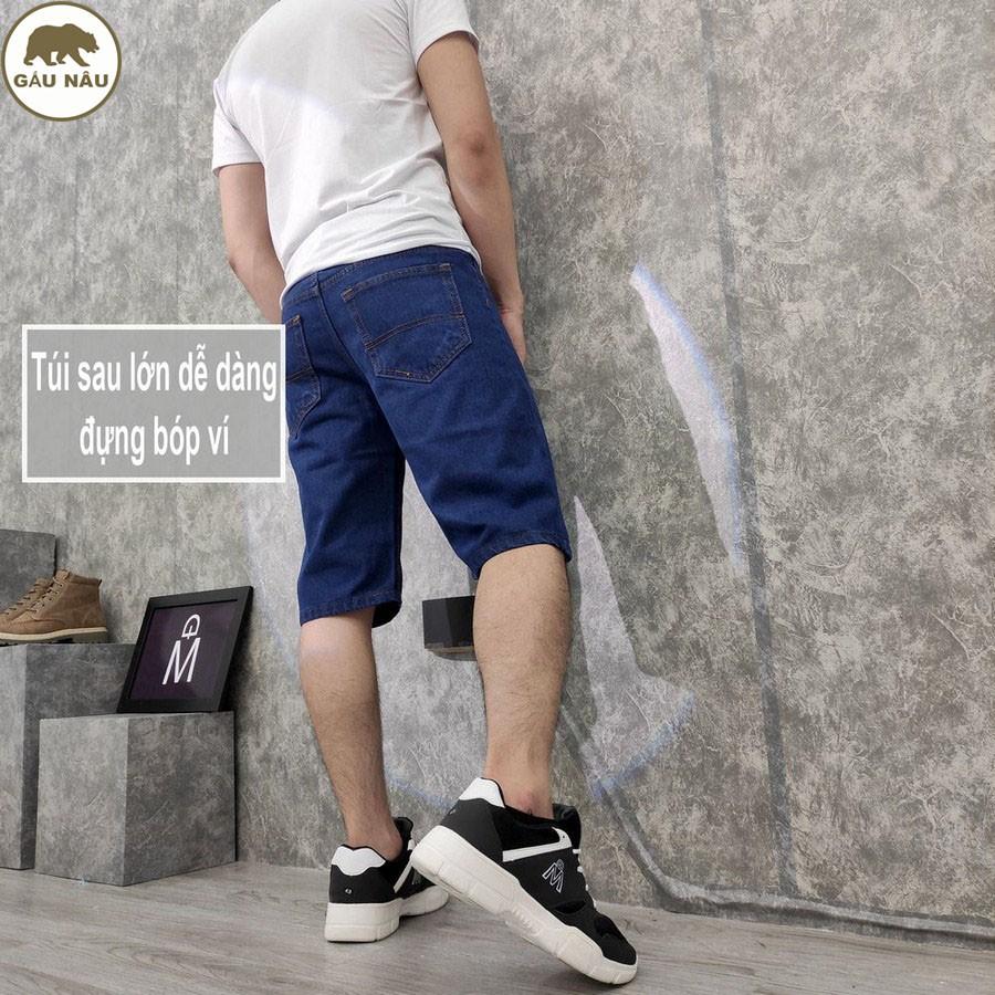 Quần short jean nam GN392 [ có video ] màu chuẩn đẹp Gấu Nâu