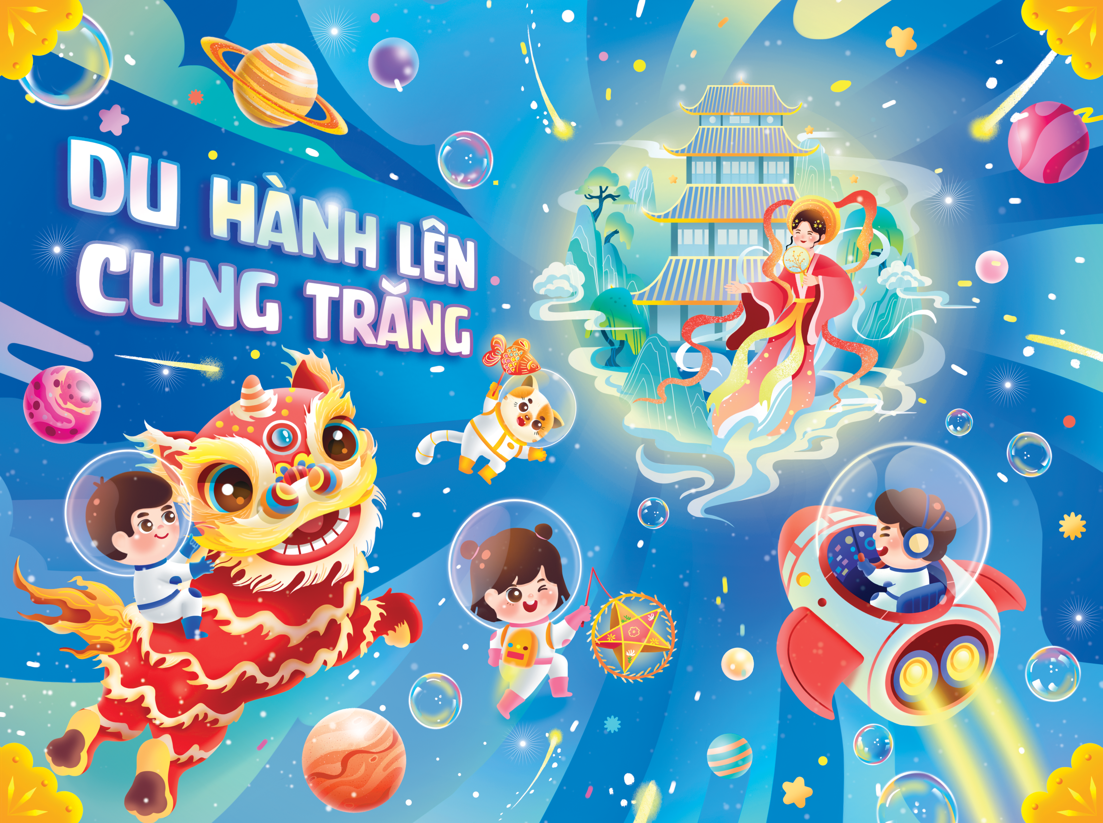 Hộp Quà Trung Thu 2023 - Du Hành Lên Cung Trăng