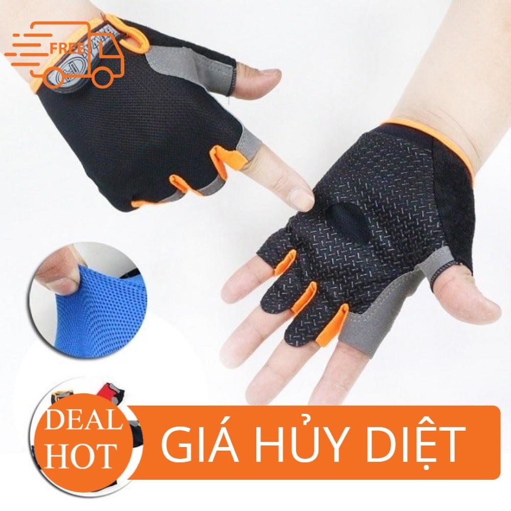 Găng Tay Tập Gym Đi Phượt, Chống Nắng Cho Nam Và Nữ