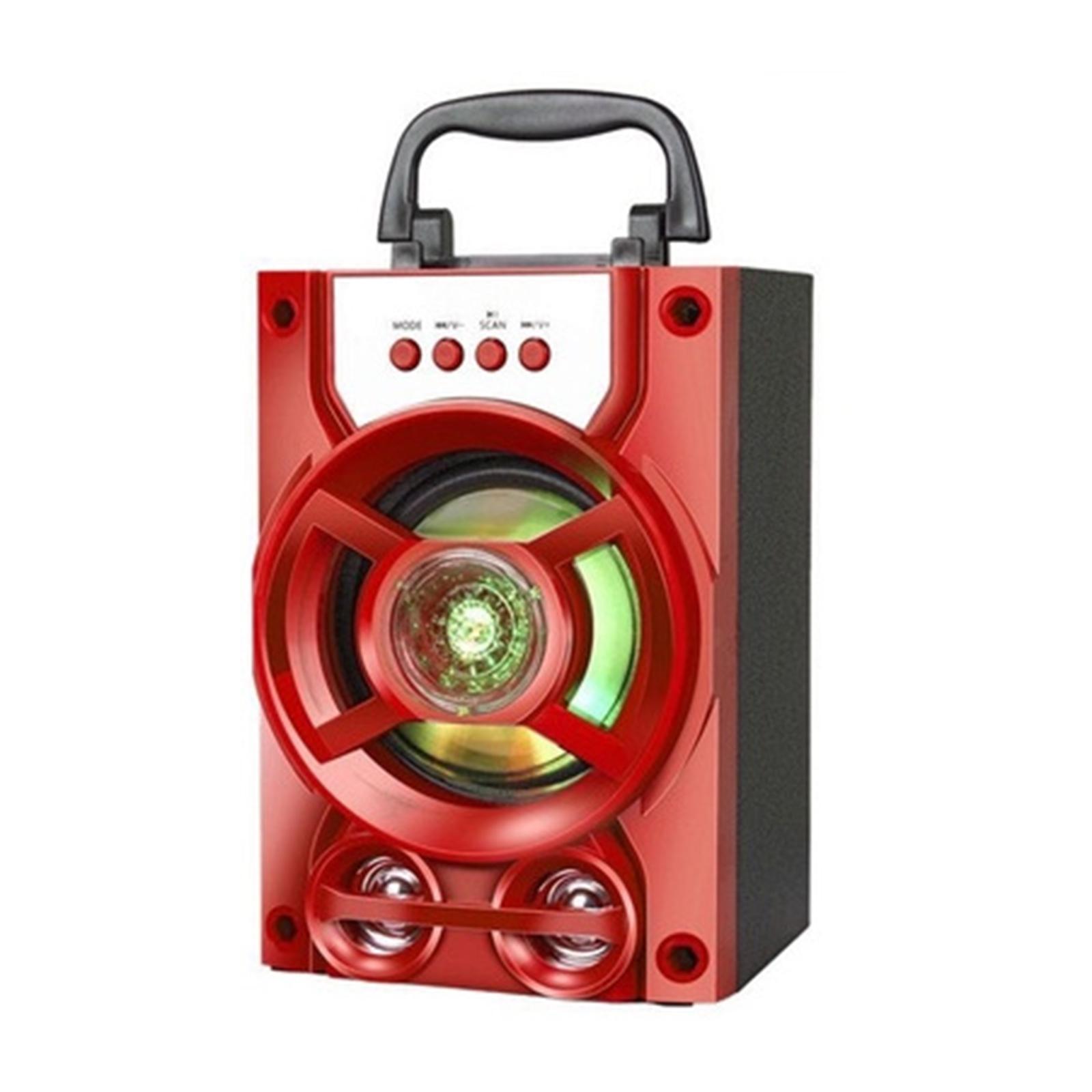 Bluetooth Karaoke Machine Stereo Speakers 8H  Rechargeable LED for