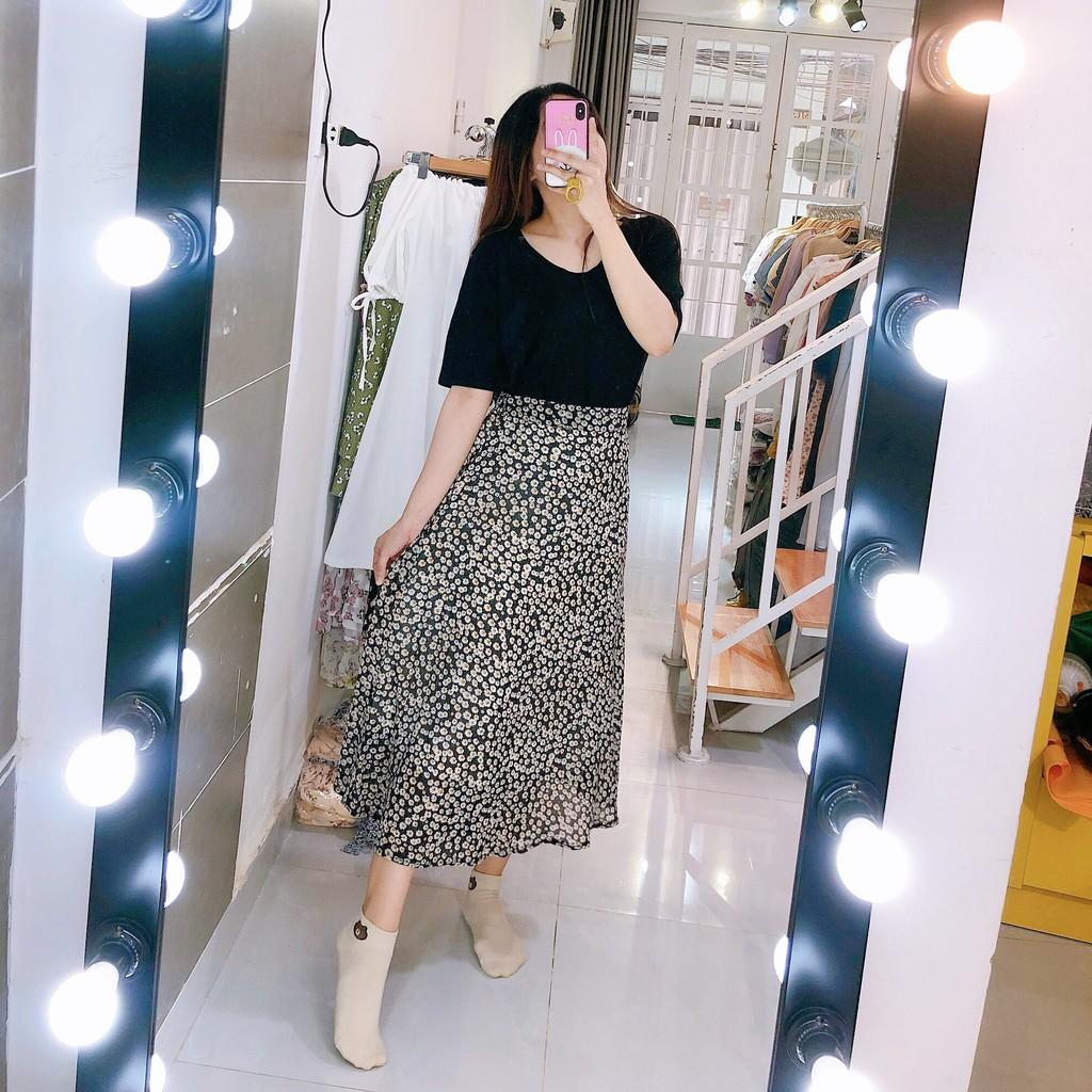 DAISY LINE SKIRT - CHÂN VÁY HOA CÚC CHỮ A