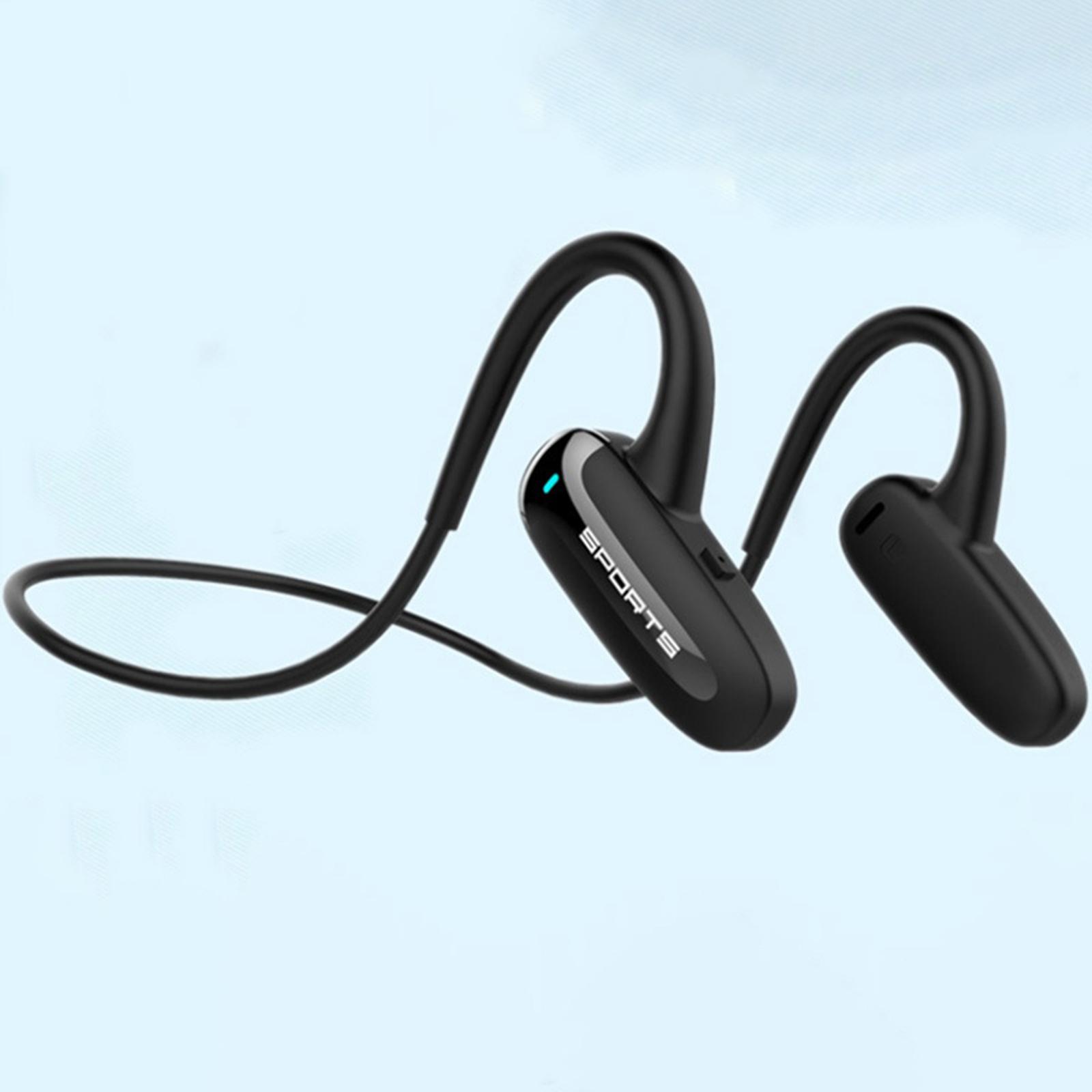 Air Bone Conduction Headphones Titanium Bluetooth 5.1 Open Ear Headset for Running Workout