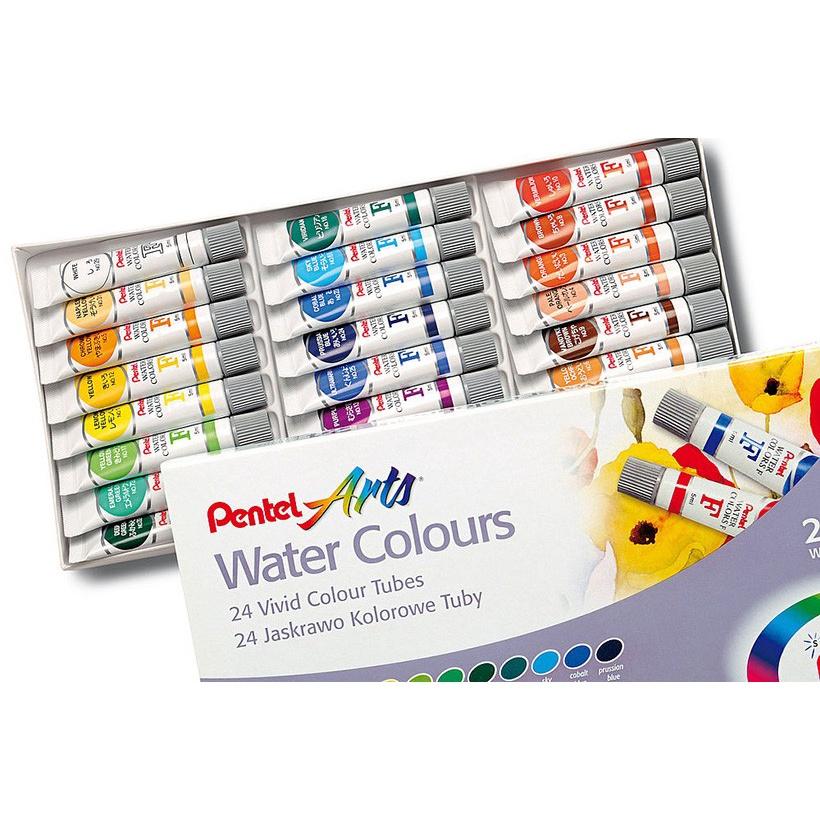Màu nước 24 màu Pentel WFRS-24