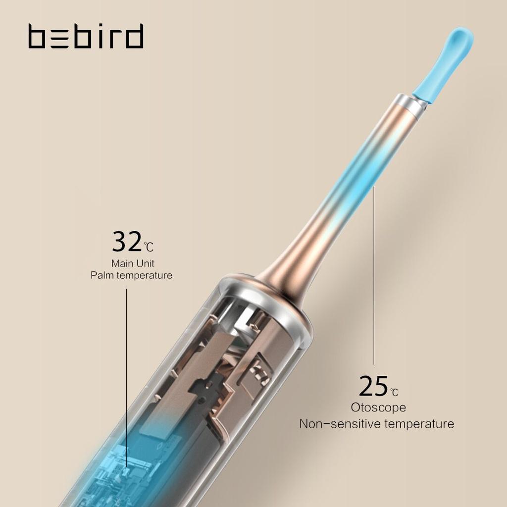 Máy soi vệ sinh tai 2 trong 1 Bebird T15 HD 1080P chống thấm nước IP67 cao cấp