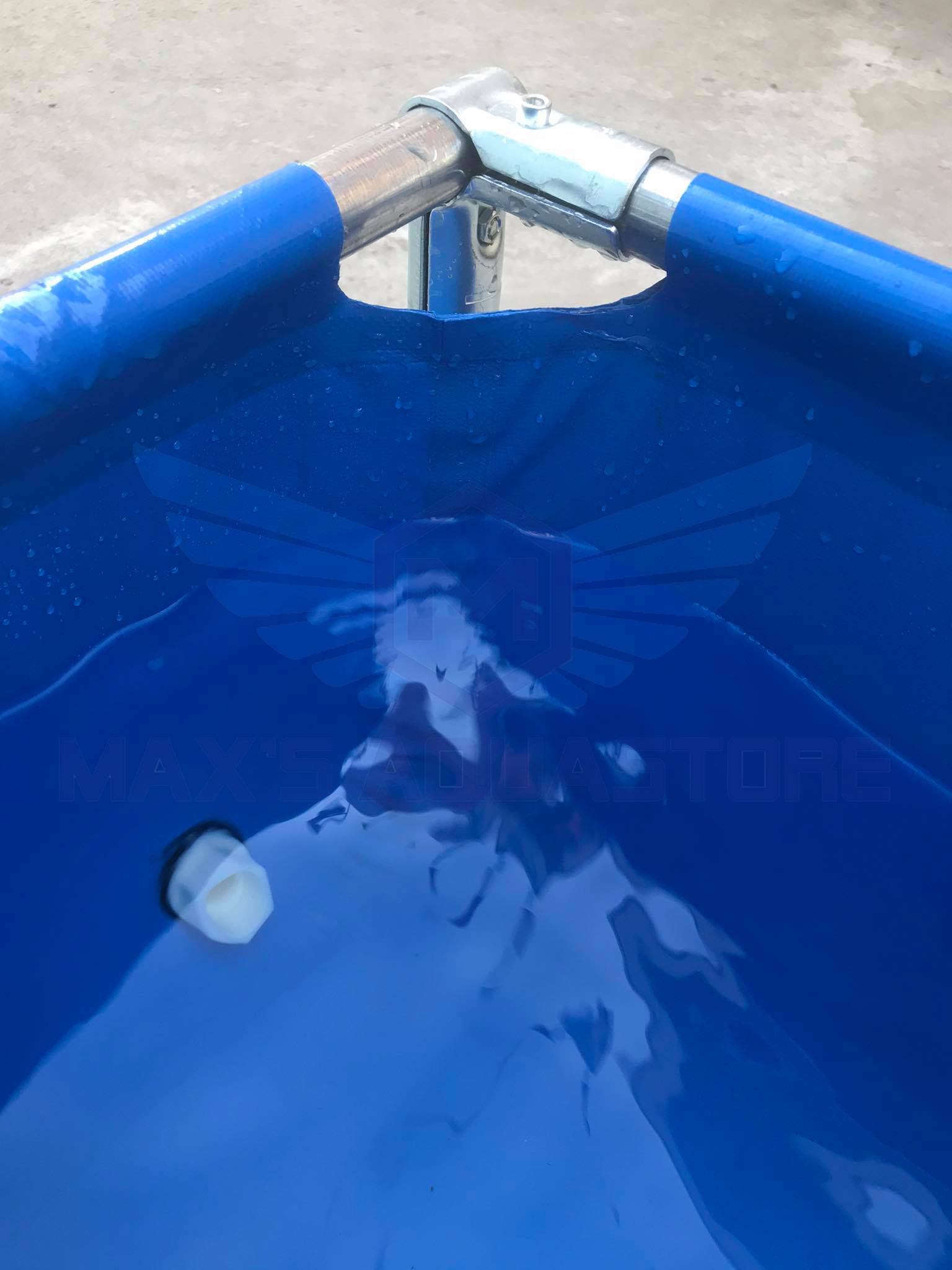 Bể bơi PVC mini cho trẻ KT 1x1x0.4m MAXAQUASTORE *SIÊU RẺ - SIÊU BỀN*