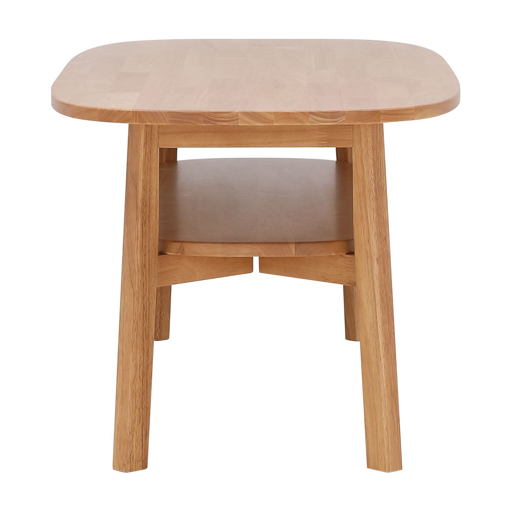 Bàn Cà Phê WASABI Phòng Khách Màu Gỗ Tự Nhiên, Gỗ Cao Su, Kích Thước 120x55x46 cm  | Index Living Mall | Nội Thất Nhập Khẩu Thái Lan - Phân Phối Độc Quyền Tại Việt Nam