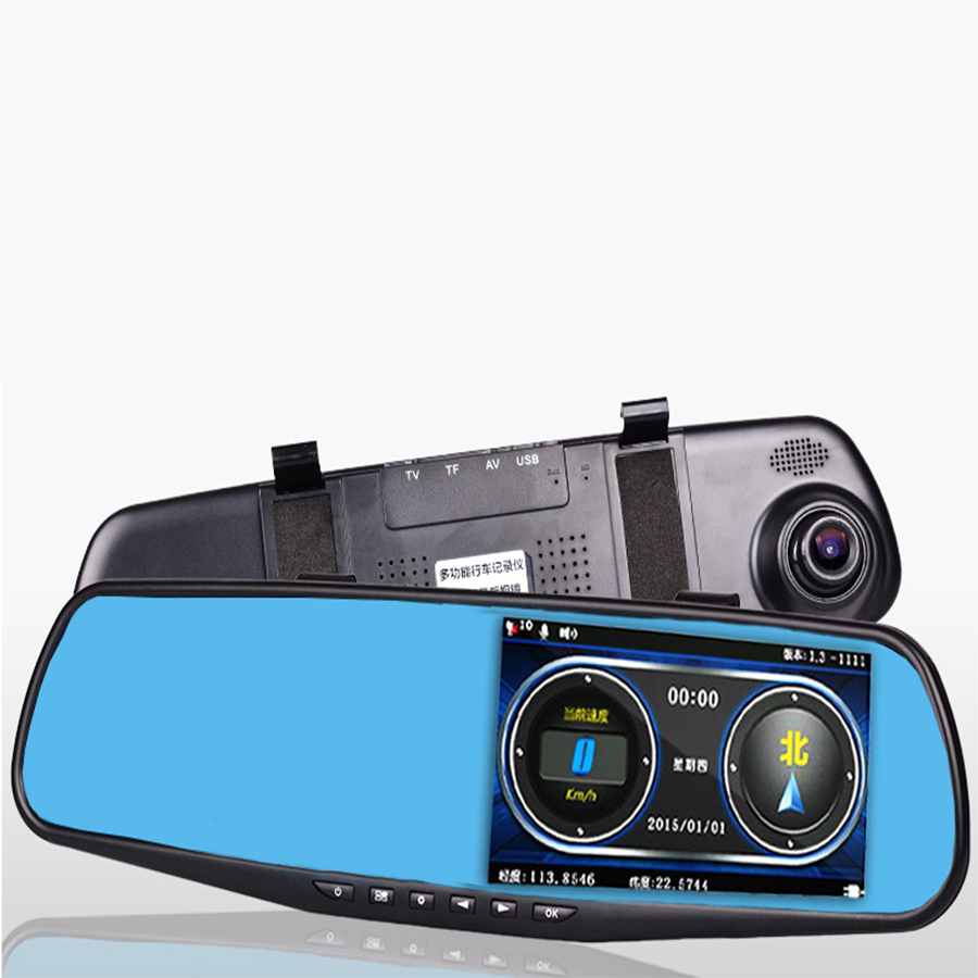 Camera hành trình ô tô xe hơi CAR365 Chính Hãng, Màn 4.3 inch Có cả cam trước và cam sau tiện lợi, Chất lượng Full HD 1080 -CAR19