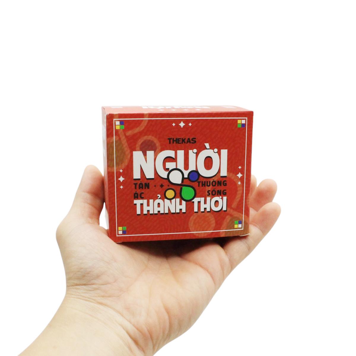 Trò Chơi Trí Tuệ Uno Người Tàn Ác Thường Sống Thảnh Thơi - 165 Lá - The Kas