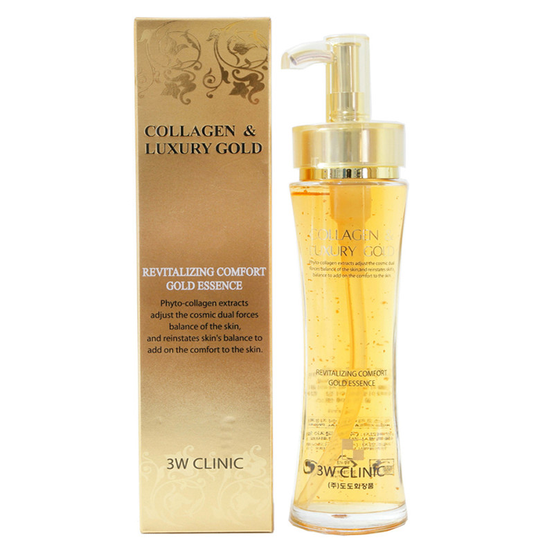 Tinh Chất Tái Tạo Dưỡng Trắng Da 3w Clinic Collagen Luxury Gold 150ml