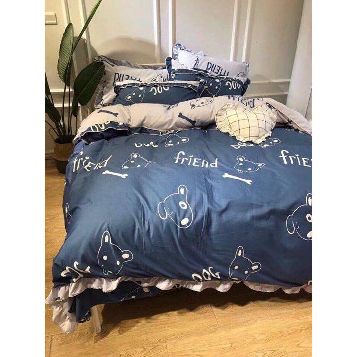 BỘ CHĂN GA COTTON DỄ THƯƠNG