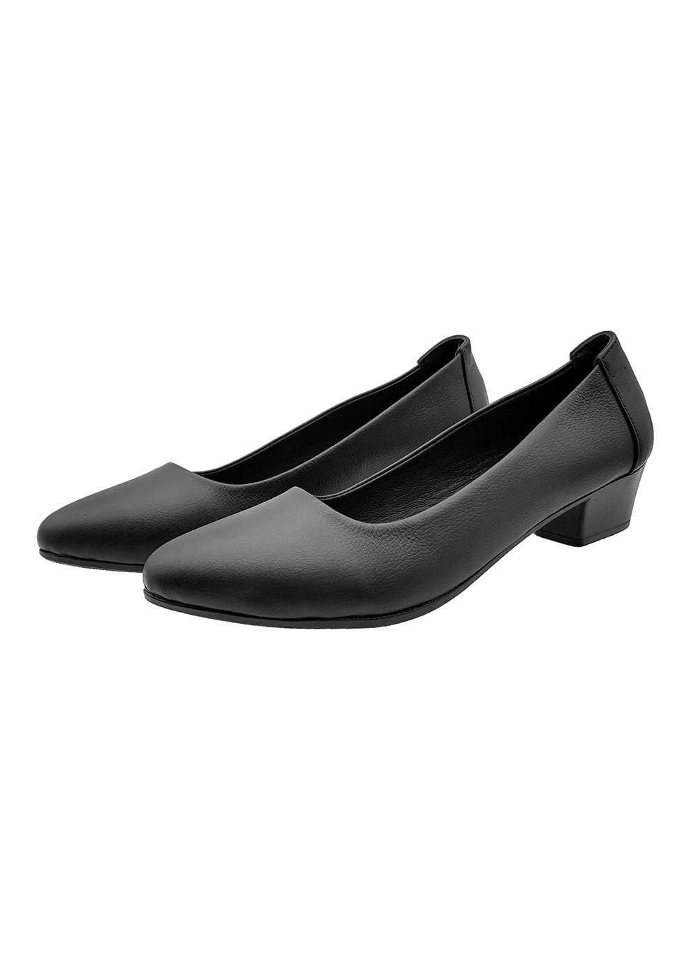 Giày Gót Vuông Cao 3cm Da Bò Thật Cao Cấp, Cực Mềm Đơn Giản Sang Trọng 3P0216