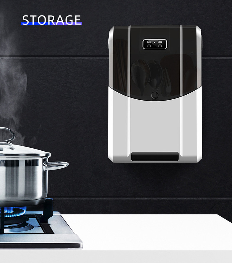 Máy sấy và khử khuẩn đũa thìa bằng tia UV - Hộp sấy và khử khuẩn đũa thìa - dụng cụ nhà bếp