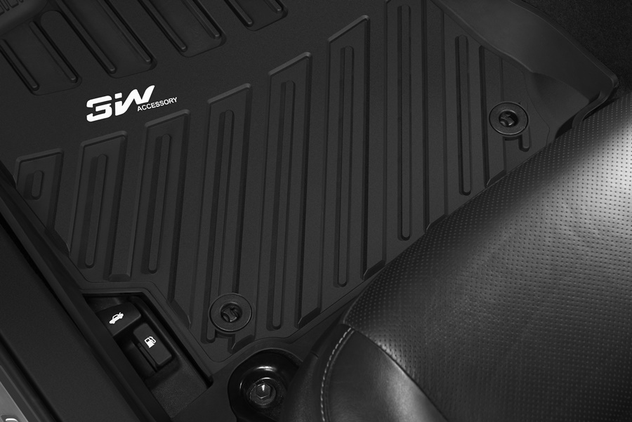 Thảm lót sàn xe ô tô Toyota Camry 2019-2022 NEW - đến nay Nhãn hiệu Macsim 3W cao cấp màu đen