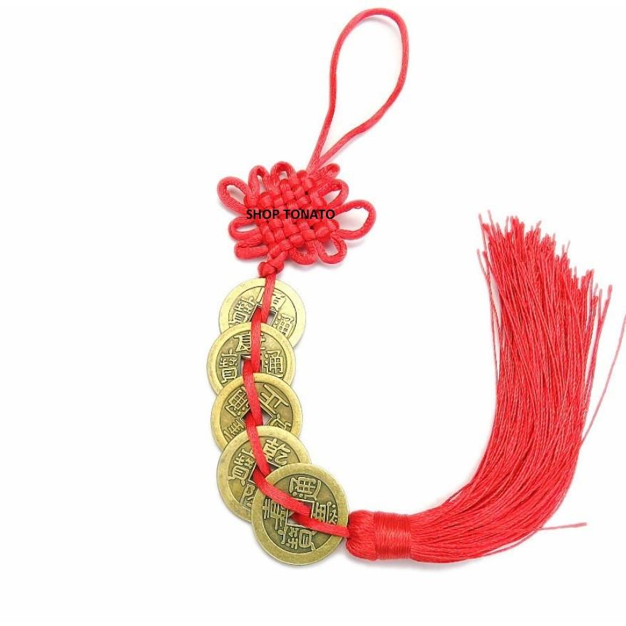 Xâu Tiền Xu- Đồng Xu Chiêu Tài Lộc cao cấp, chất lượng
