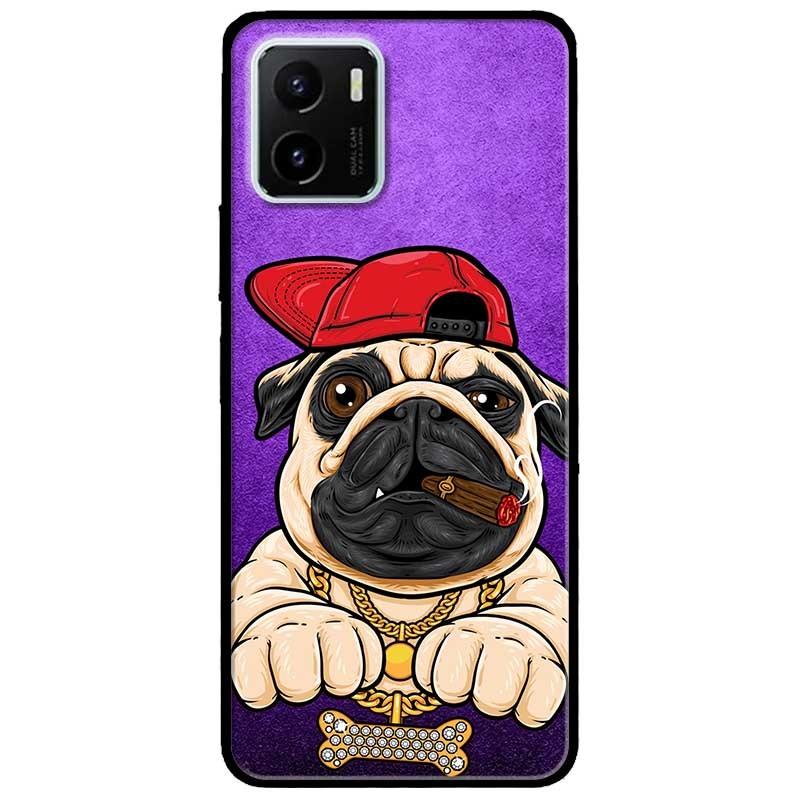 Ốp lưng dành cho Vivo V23 5G / S12 - Vivo Y15s / Y15A - Pulldog Hiphop Nền Tím
