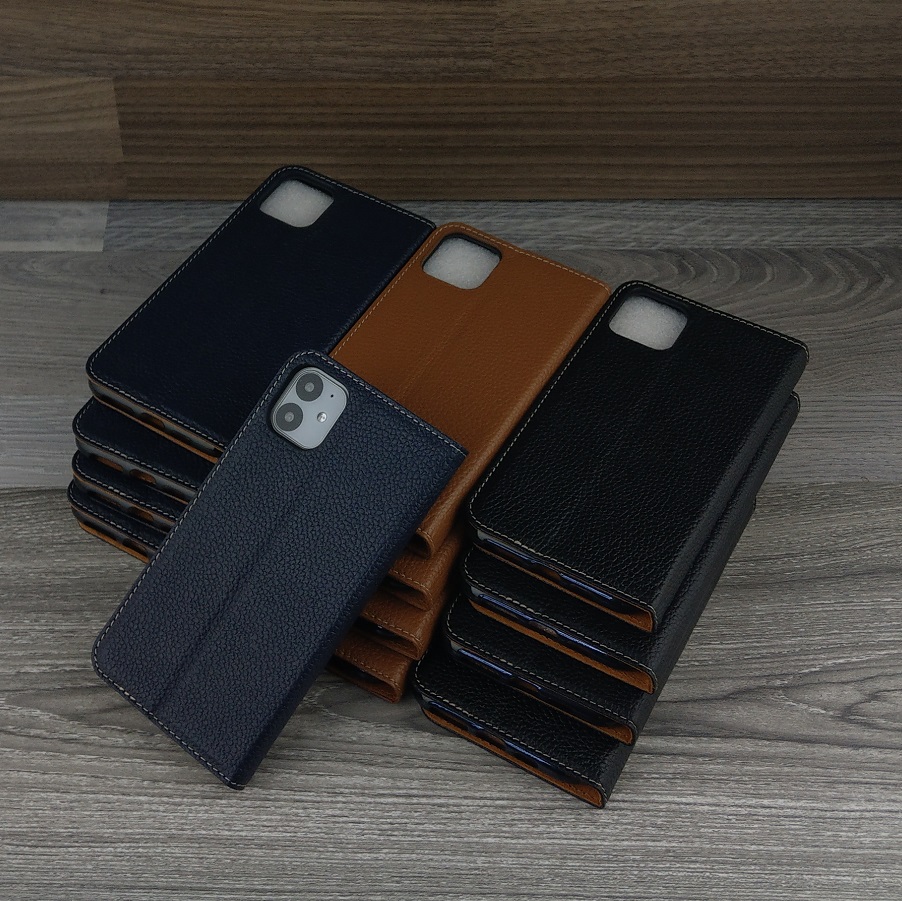 Bao Da dành cho Iphone 11 pro max Da Bò