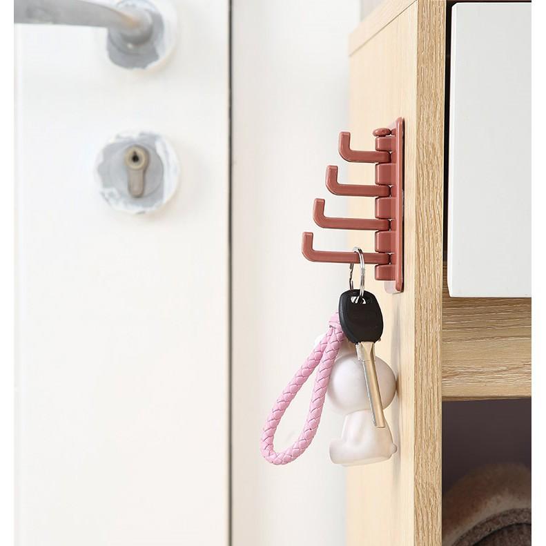 Combo 2 Móc treo đồ dán tường đa năng hình cây thông