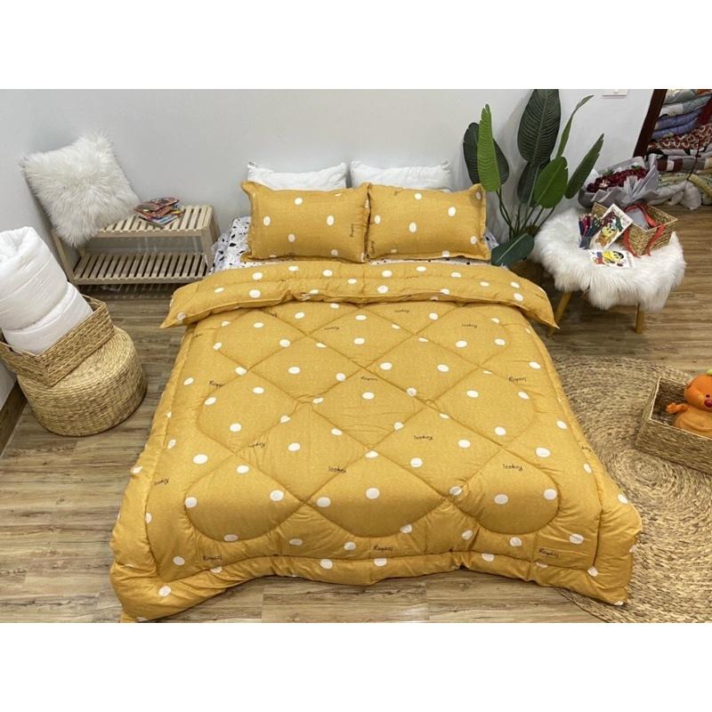 Bộ cotton poly trần phao, vải mềm mát.