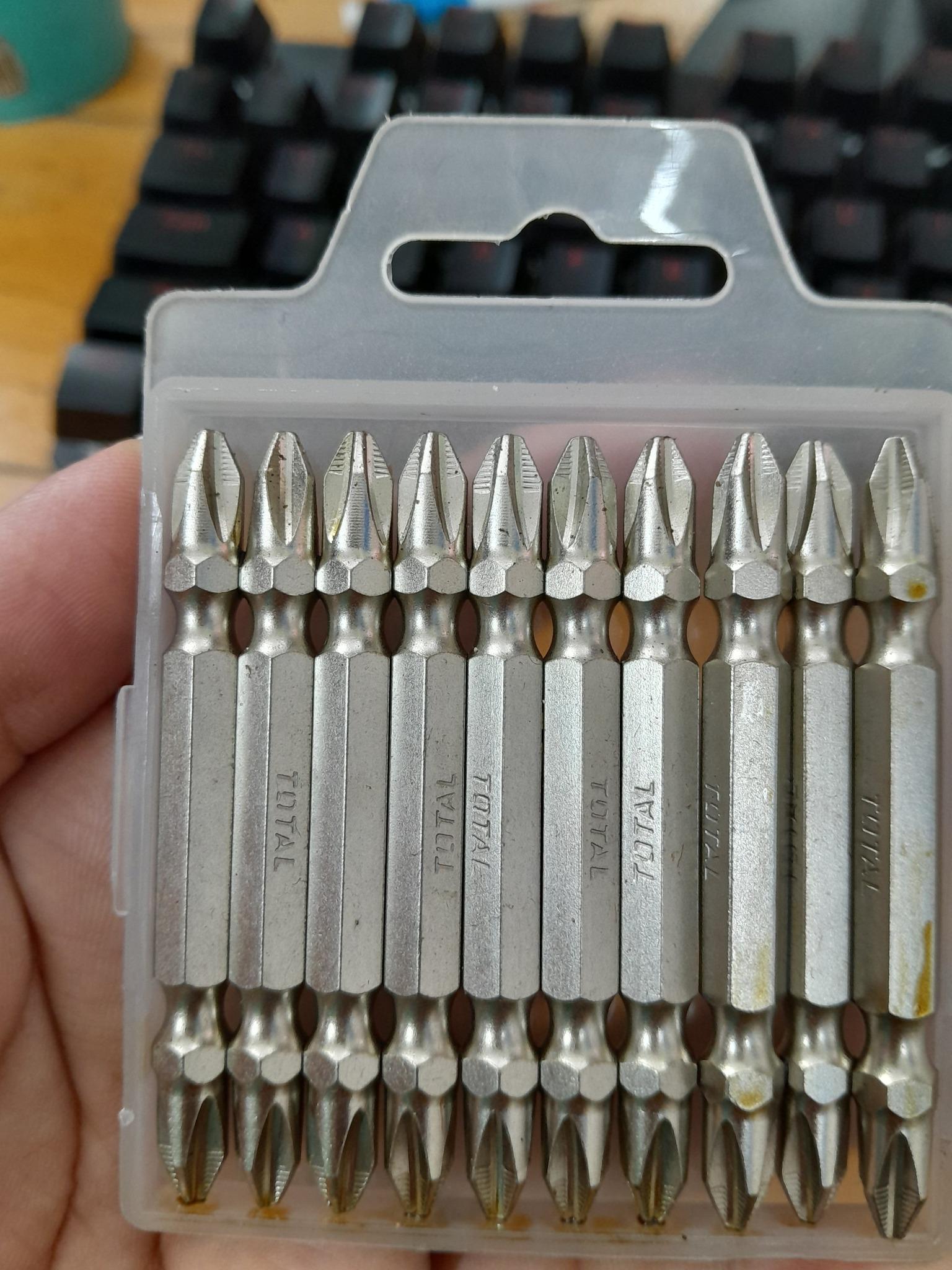 BỘ MŨI VÍT 10 CHI TIẾT TOTAL TAC16PH233 - HÀNG CHÍNH HÃNG