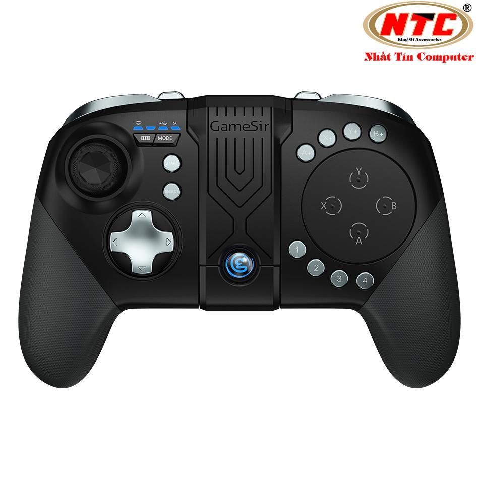 Tay cầm chơi game Bluetooth Gamesir G5 cho Android/ iOS - Hỗ trợ game Online (Liên Quân, FreeFire,...) (Đen)