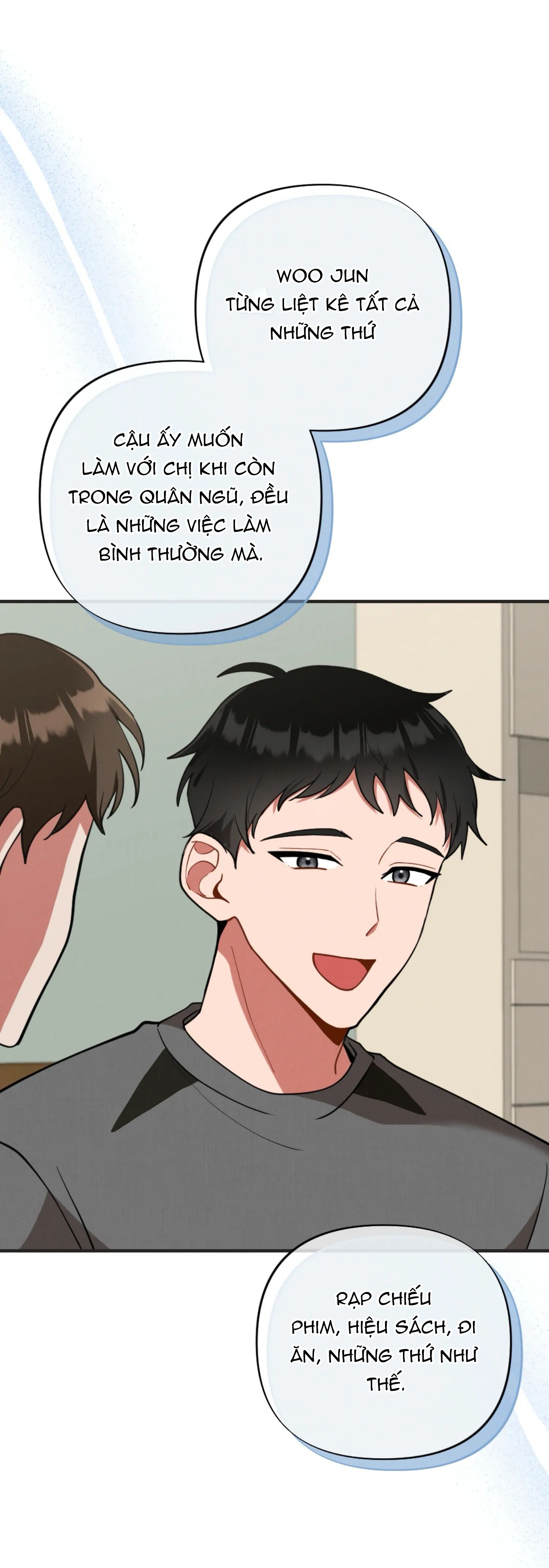 [18+] bạn của em trai không thể to như vậy! chapter 13.2 8