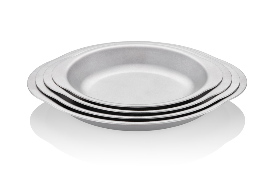 Đĩa ăn có tay cầm titanium KEITH Ti5392 / Ti5395