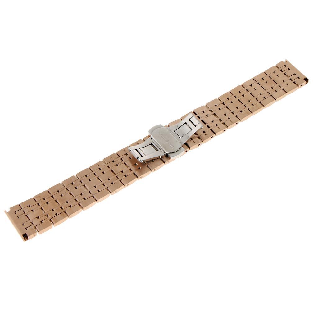 Stainless steel replacement bracelet for ladies watch 18mm