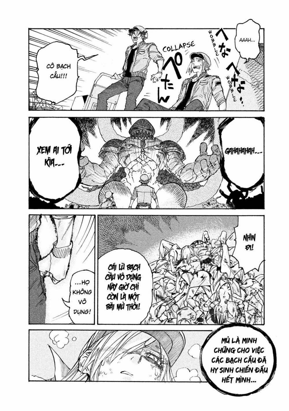 biệt đội tế bào black - hataraku saibou black chapter 4 21