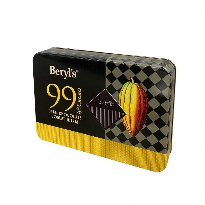 Socola  Beryl's đắng 99% ( Beryl's 99% Cacao Dark Chocolate ) 108g