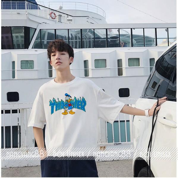 Áo Unisex Tay Lỡ Áo Phông