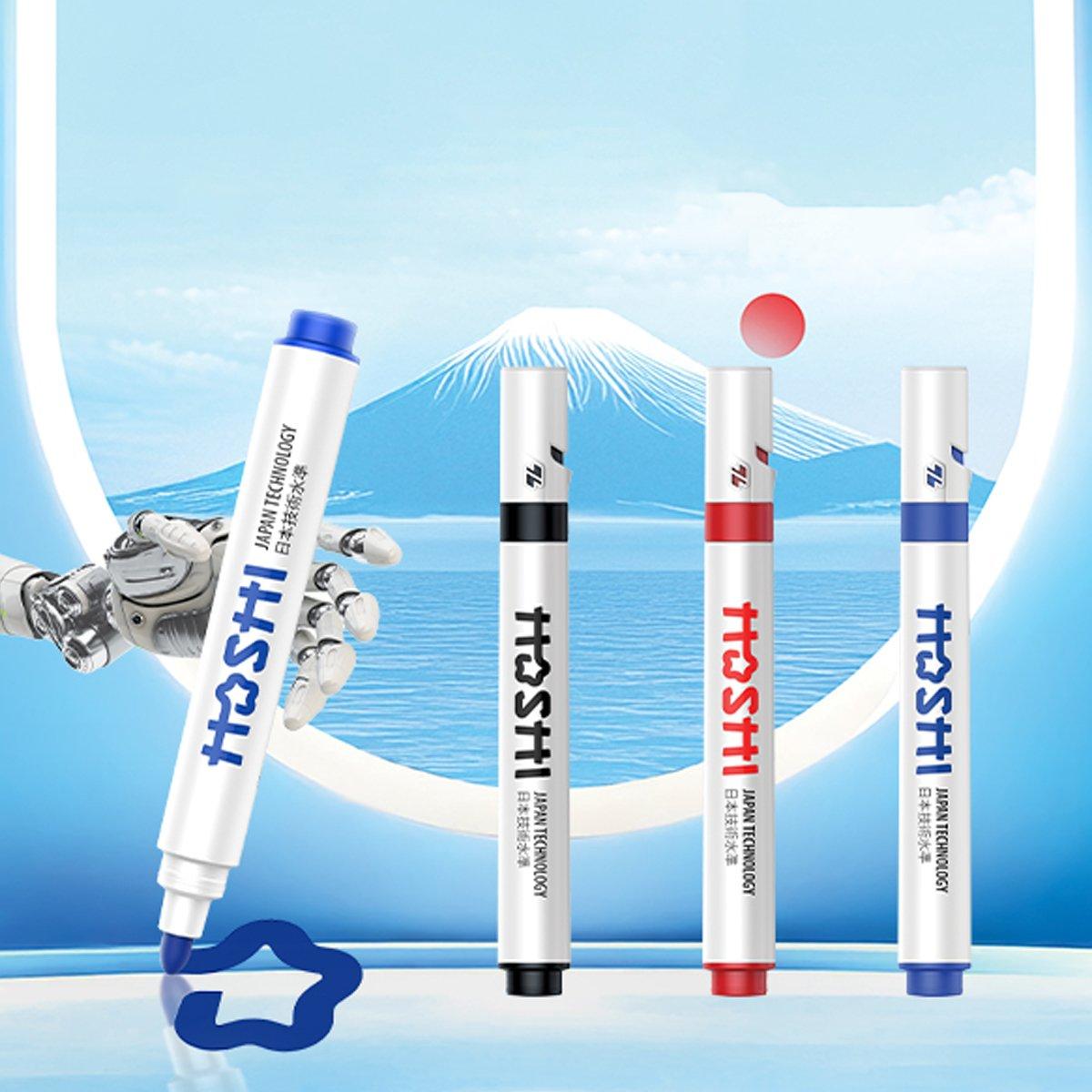 Combo 10 Bút lông bảng Hoshi Thiên Long WB-025/HS - Công nghệ Nhật Bản