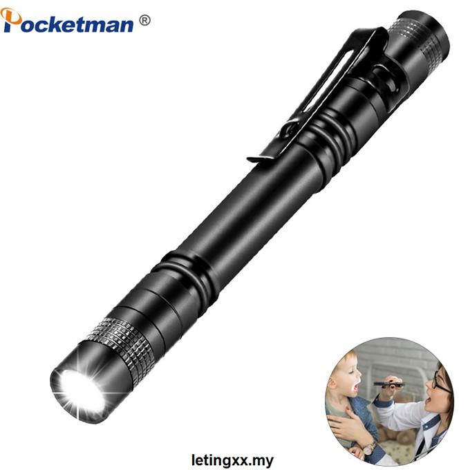 POCKETMAN Đèn Pin Led Bỏ Túi Chống Thấm Nước