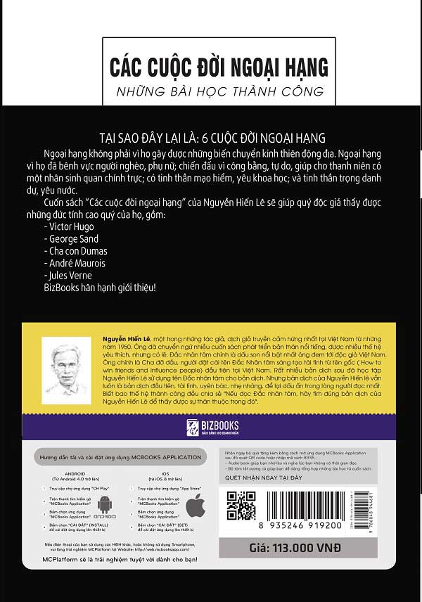 Các Cuộc Đời Ngoại Hạng – Những Bài Học Thành Công (Nguyễn Hiến Lê – Bộ Sách Sống Sao Cho Đúng) (Tặng E-Book 10 Cuốn Sách Hay Nhất Về Kinh Tế, Lịch Sử Và Đời Sống)