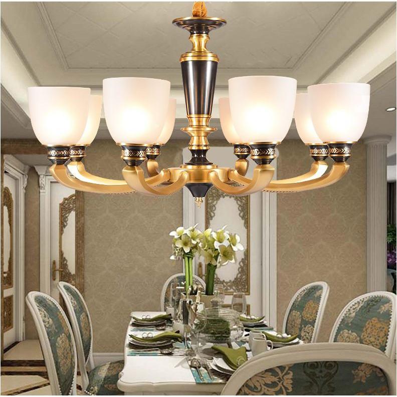 Đèn chùm trang trí 8 tay hiện đại tiết kiệm năng lượng - A253