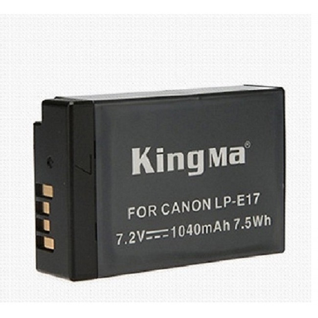 PIN SẠC KINGMA CHO PIN CANON LP-E17- HÀNG CHÍNH HÃNG