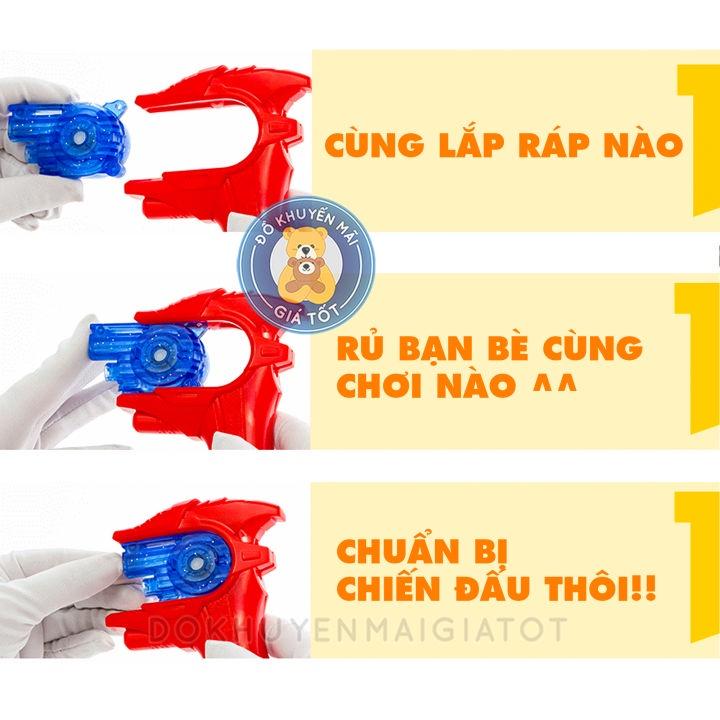 Đồ chơi con quay beyblade nado giá rẻ đại chiến vô cực - Thần Rồng Vuốt Lửa, Đồ chơi con quay vô cực hồi chuyển spinner