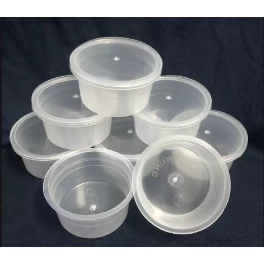 Cốc nhựa đựng caramen, flan, sữa chua, rau câu hình tròn
