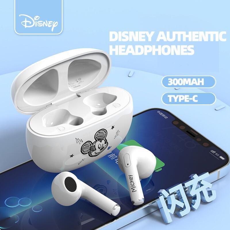 Tai nghe không dây Lenovo Disney Q2 Bluetooth 5.1 âm thanh nổi cách âm thông minh chống nước có mic cho Android IOS