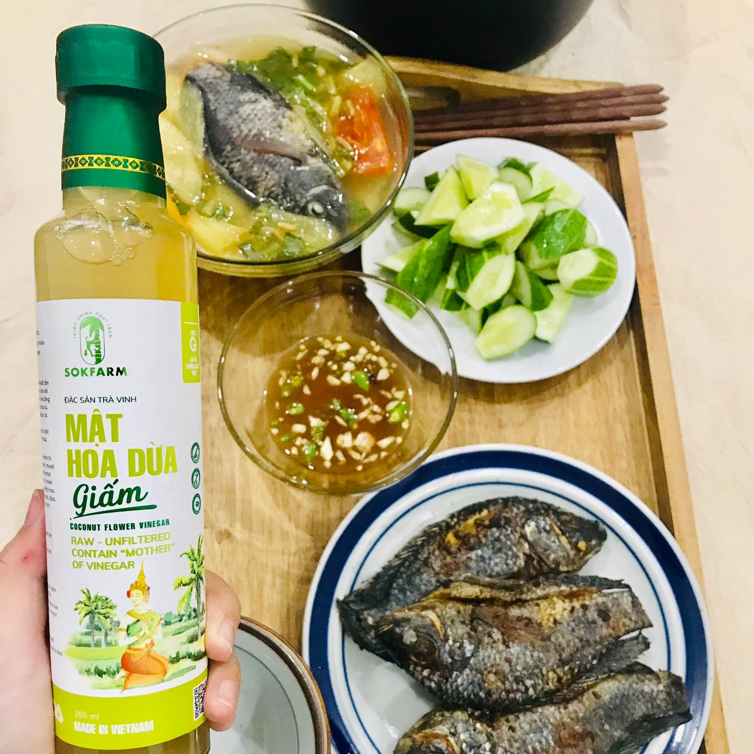 Giấm Mật Hoa Dừa 265ml
