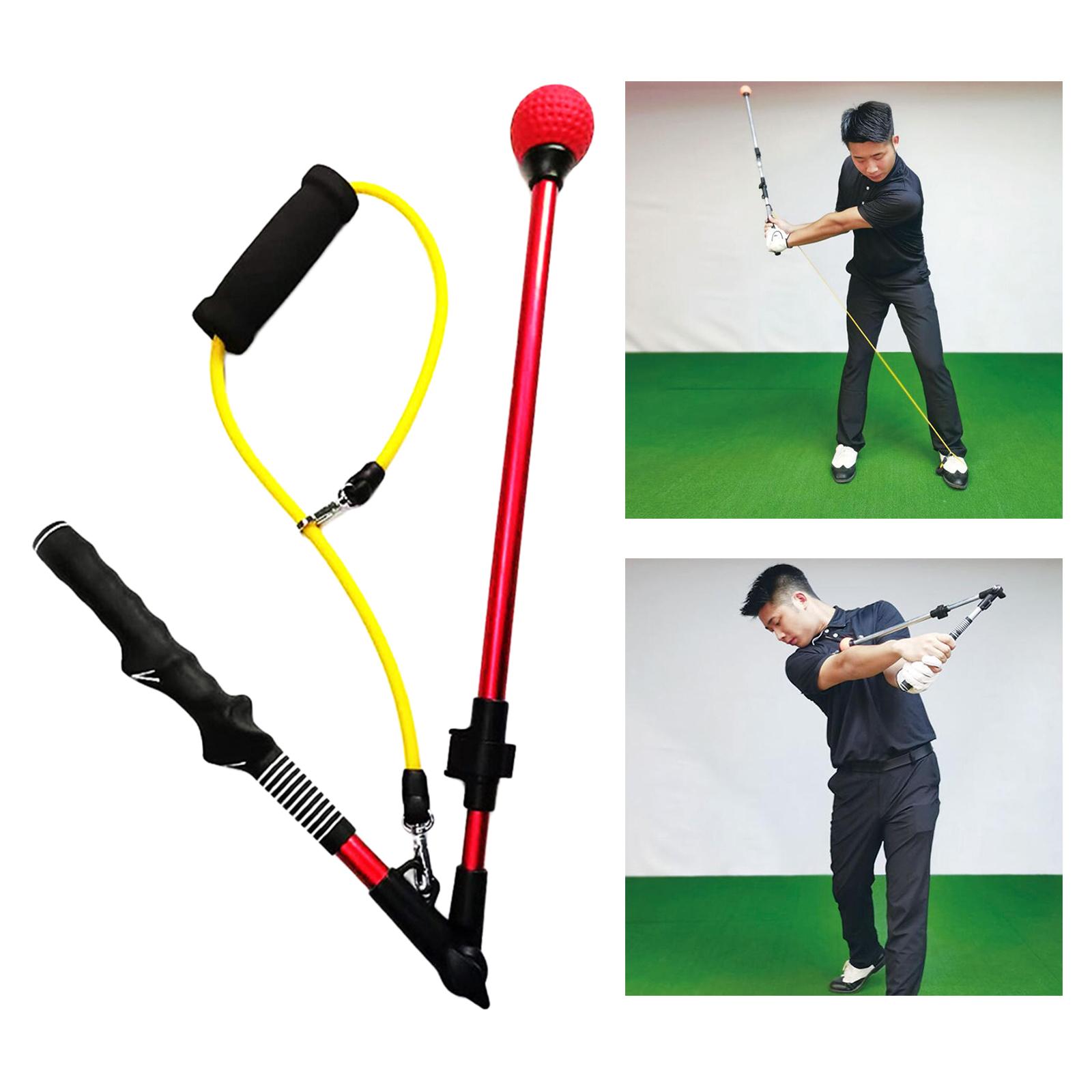 Golf Swing Trainer Golf Alignment Warm-Up Stick Training Aid Practice