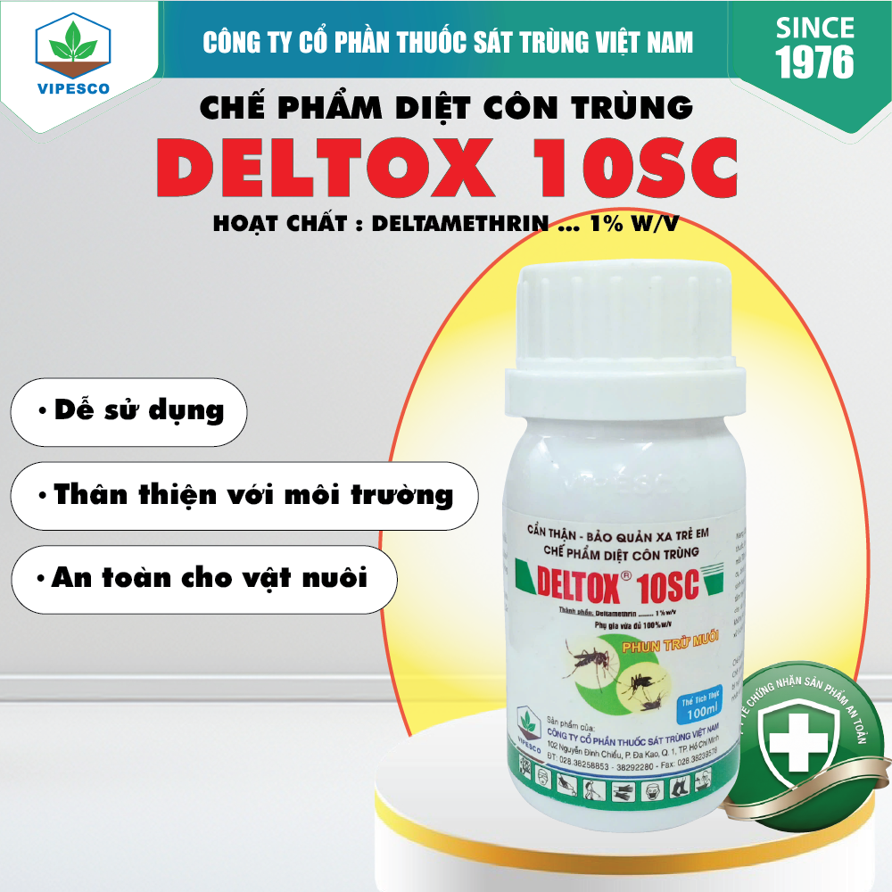DELTOX 10SC (100ml) - DIỆT TRỪ RUỒI, MUỖI