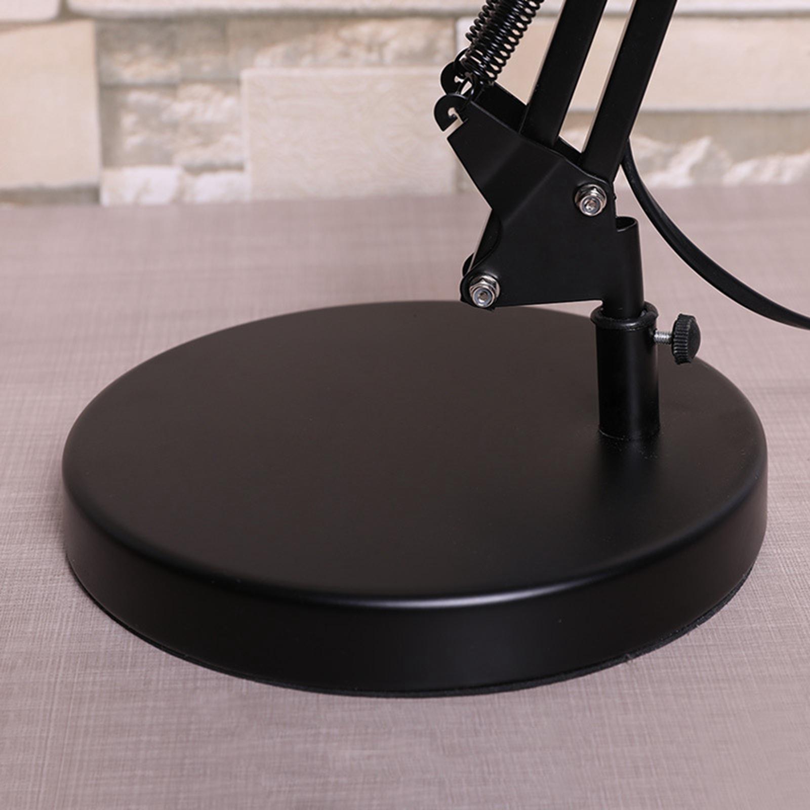 Universal Metal Base for Table Lamp Adjustable Bottom Plate Desk Lamp Base