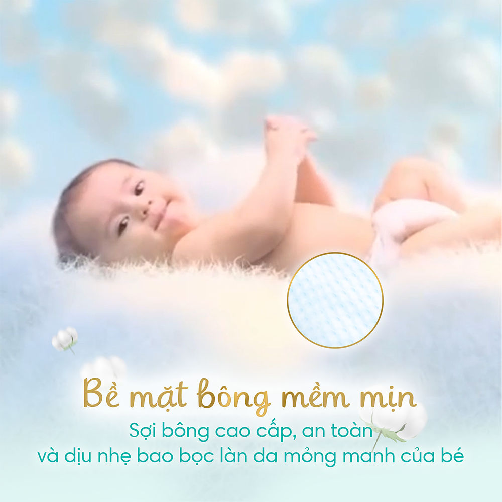 Thùng 3 Gói Tã/ Bỉm Dán PAMPERS Nhật Thượng Hạng, Size NB/ S/ M/ L, Siêu Mềm Mịn & Thoáng Khí