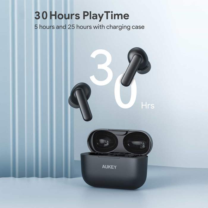 Tai Nghe Bluetooth Aukey V5.0 TWS-EP-M1 Không Dây Mini Thể Thao- Hàng chính hãng