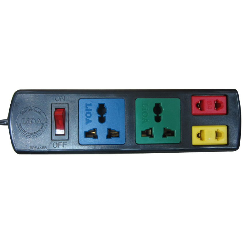 Ổ cắm điện 4 lỗ đa năng Lioa 2D2S32