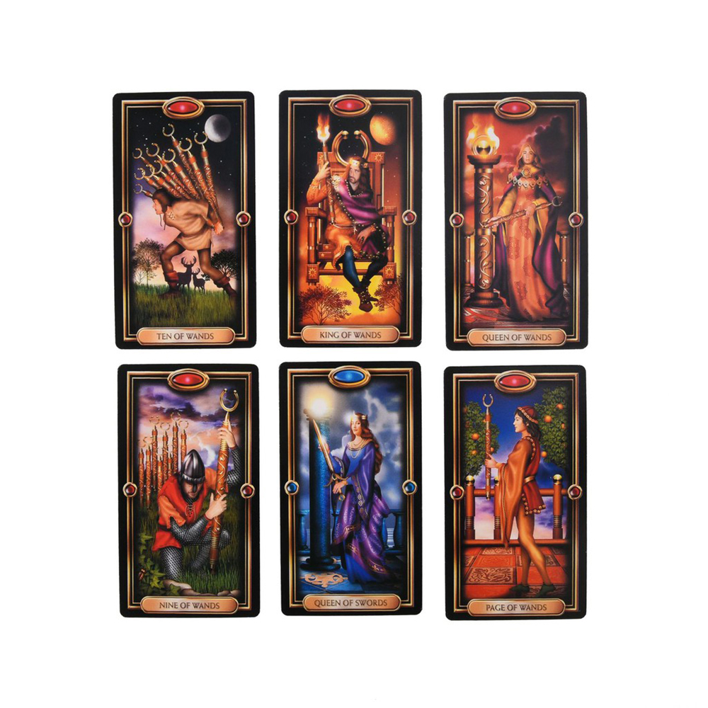 Bài Tarot The Gilded 78 Lá Bài Tặng Hướng Dẫn Tiếng Việt Và Đá Thanh Tẩy