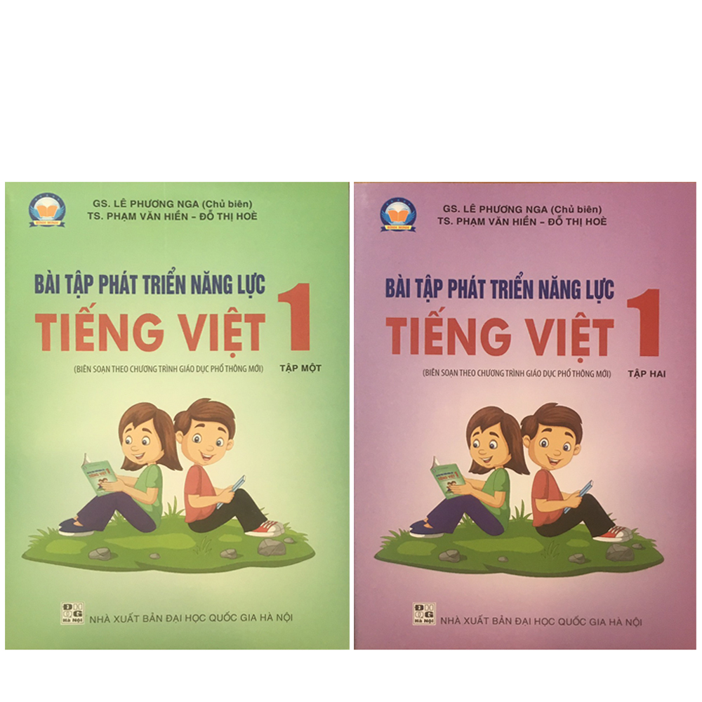 Combo Sách Bài Tập Phát Triển Năng Lực Tiếng Việt Tập 1 + Tập 2