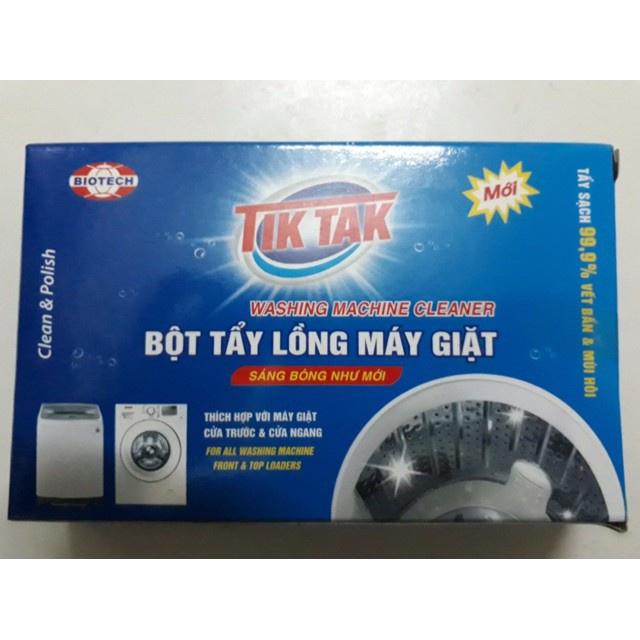 Bột tẩy vệ sinh lồng máy giặt TikTak